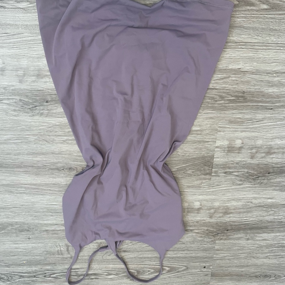 Purple Sleeveless Dress